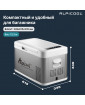 Автохолодильник Alpicool MK25 (12/24)