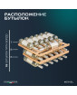 Винный шкаф Meyvel MV19PRO-KBB1