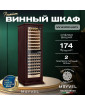 Винный шкаф Meyvel MV163PRO-KBT2 (Спелая вишня)