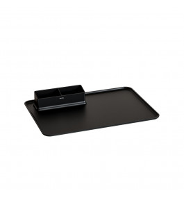 Поднос с менажницей для чая Meyvel A-002 (Чёрный) (Black)