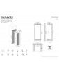 Винный шкаф Dunavox DVN-109.291DB.TO