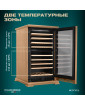 Винный шкаф Meyvel MV99PRO-KBT2 (Натуральный бук)