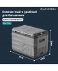 Автохолодильник Alpicool NLD45 (12/24)